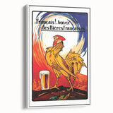 Vintage Advertising Poster: Français Buvez des Bières Françaises