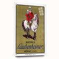 Vintage Advertising Poster: Bières Laubenheimer Retro Wall Art