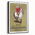 Vintage Advertising Poster: Bières Laubenheimer Retro Wall Art