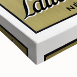 Vintage Advertising Poster: Bières Laubenheimer Retro Wall Art