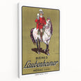 Vintage Advertising Poster: Bières Laubenheimer Retro Wall Art