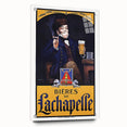 Vintage Advertising Poster: Bières de La Chapelle Retro Wall Art