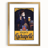 Vintage Advertising Poster: Bières de La Chapelle Retro Wall Art