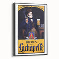 Vintage Advertising Poster: Bières de La Chapelle Retro Wall Art