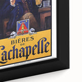 Vintage Advertising Poster: Bières de La Chapelle Retro Wall Art