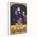 Vintage Advertising Poster: Bières de La Chapelle Retro Wall Art