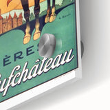 Vintage Advertising Poster: Bières de Neufchâteau Retro Wall Art