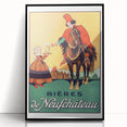 Vintage Advertising Poster: Bières de Neufchâteau Retro Wall Art