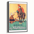 Vintage Advertising Poster: Bières de Neufchâteau Retro Wall Art