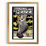 Vintage Advertising Poster: Bières de la Meuse Retro Wall Art