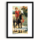 Vintage Advertising Poster: Birra Pedavena Retro Wall Art