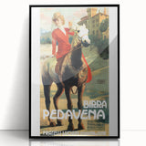 Vintage Advertising Poster: Birra Pedavena Retro Wall Art