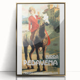 Vintage Advertising Poster: Birra Pedavena Retro Wall Art