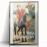 Vintage Advertising Poster: Birra Pedavena Retro Wall Art