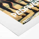 Vintage Advertising Poster: Birra Pedavena Retro Wall Art