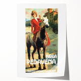 Vintage Advertising Poster: Birra Pedavena Retro Wall Art
