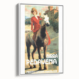 Vintage Advertising Poster: Birra Pedavena Retro Wall Art