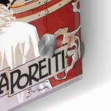 Vintage Advertising Poster: Birra Poretti Retro Wall Art