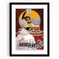 Vintage Advertising Poster: Birra Poretti Retro Wall Art