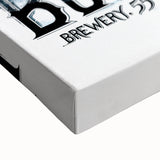 Vintage Advertising Poster: Geo. Winter Bock Beer Retro Wall Art