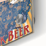 Vintage Feigenspan's Bock Beer Poster | Retro Wall Art | Antique Advertising