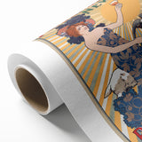 Vintage Feigenspan's Bock Beer Poster | Retro Wall Art | Antique Advertising