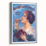 Vintage Bodegas Franco Españolas Rioja Wine Poster | Retro Wall Art