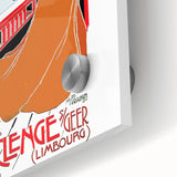 Vintage Brasserie Fraikin-Courard Poster - Classic Retro Advertising Art