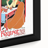 Vintage Brasserie Fraikin-Courard Poster - Classic Retro Advertising Art