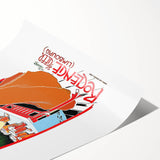 Vintage Brasserie Fraikin-Courard Poster - Classic Retro Advertising Art