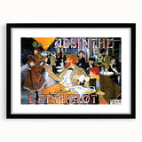 Absinthe Berthelot Vintage Poster – Classic Retro Wall Art