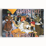 Absinthe Berthelot Vintage Poster – Classic Retro Wall Art