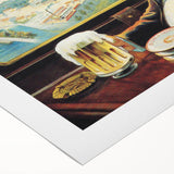 Vintage Brasserie de Charmes Poster - Classic Retro Advertising Art
