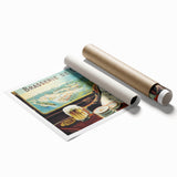 Vintage Brasserie de Charmes Poster - Classic Retro Advertising Art