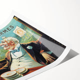 Vintage Brasserie de Charmes Poster - Classic Retro Advertising Art