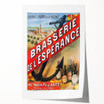 Vintage Brasserie de l’Espérance Poster - Retro Beer Advertising Art