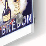 Vintage Brédon Cognac Poster - Classic French Advertising Art