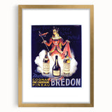 Vintage Brédon Cognac Poster - Classic French Advertising Art