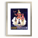 Vintage Brédon Cognac Poster - Classic French Advertising Art