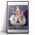 Vintage Brédon Cognac Poster - Classic French Advertising Art
