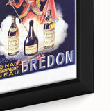 Vintage Brédon Cognac Poster - Classic French Advertising Art