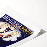 Vintage Brédon Cognac Poster - Classic French Advertising Art