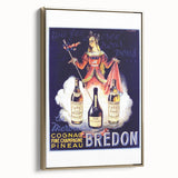 Vintage Brédon Cognac Poster - Classic French Advertising Art