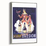 Vintage Brédon Cognac Poster - Classic French Advertising Art