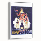 Vintage Brédon Cognac Poster - Classic French Advertising Art