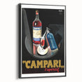 Vintage Campari Bitter Poster - Classic Italian Advertising Art