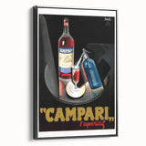 Vintage Campari Bitter Poster - Classic Italian Advertising Art