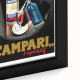 Vintage Campari Bitter Poster - Classic Italian Advertising Art