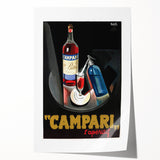 Vintage Campari Bitter Poster - Classic Italian Advertising Art