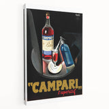 Vintage Campari Bitter Poster - Classic Italian Advertising Art